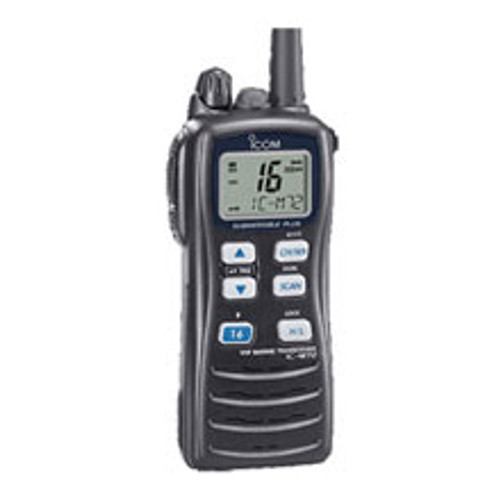 Icom M72 VHF-HH, 6/3/1W, 15hr Batt