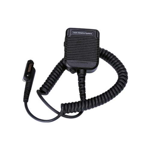 Icom HM-HD7I6WP Large waterproof, high gain speaker microphone with 3.5mm accessory jack
     (14-pin connector)