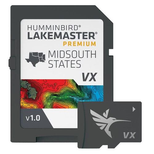 Humminbird 602005-1 VX- PREMIUM MIDSOUTH STATES Electronic Chart