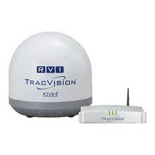 KVH 01-0367-02 Tracvision rv1 w/ip-tv hub, mexico/euro
