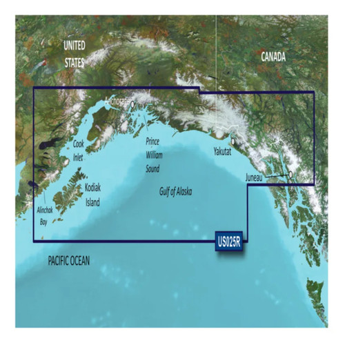 Garmin 010-C0726-00  BlueChart g3 Vision HD - VUS025R - Anchorage - Juneau - microSD/SD [CWR-30360]