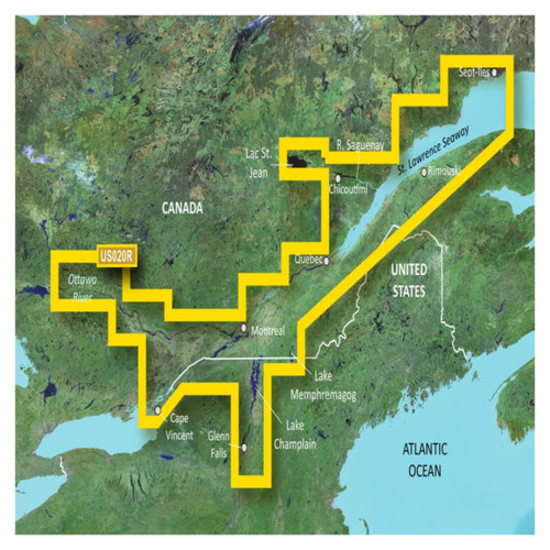 Garmin 010-C0721-00  BlueChart g3 Vision HD - VUS020R - St. Lawrence Seaway - microSD/SD [CWR-30380]