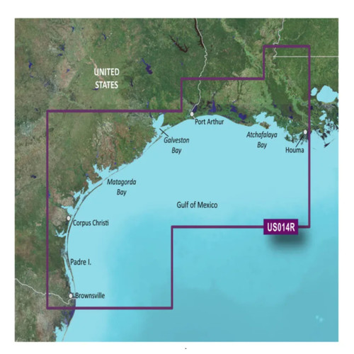 Garmin 010-C0715-00  BlueChart g3 Vision HD - VUS014R - Morgan City to Brownsville - microSD/SD [CWR-30371]