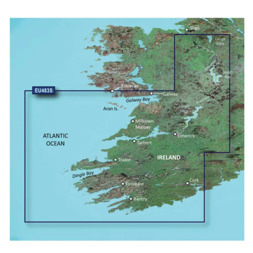 Garmin 010-C0827-00  BlueChart g3 Vision HD - VEU483S - Galway Bay to Cork - microSD/SD [CWR-30795]