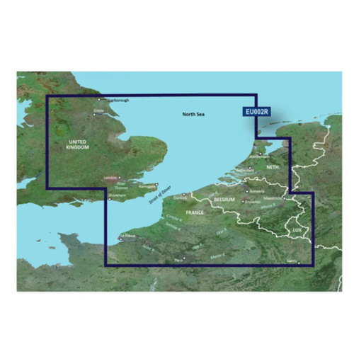 Garmin 010-C0761-00  BlueChart g3 Vision HD - VEU002R - Dover to Amsterdam  England Southeast - microSD/SD [CWR-30730]