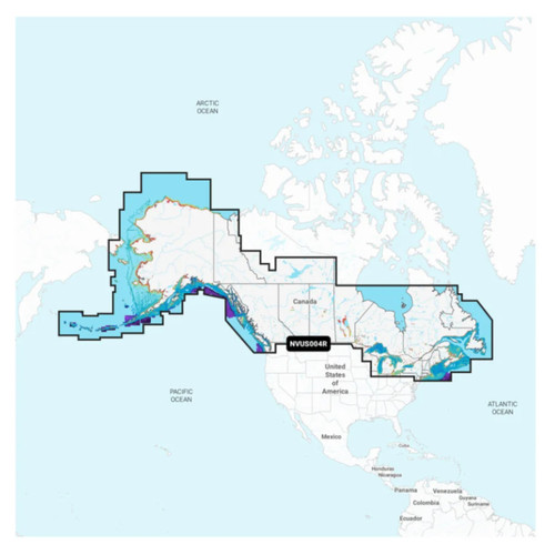 Garmin 010-C1288-00  Navionics Vision+ NVUS004R Canada  Alaska [CWR-92675]