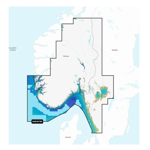 Garmin 010-C1244-00  Navionics Vision+ NVEU078R - Oslo, Skagerrak  Haugesund - Marine Chart [CWR-96374]
