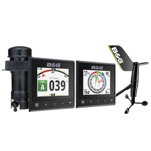 B&G 000-14957-002 Triton² Dual Display Speed / Depth / Wind Instrument pack (Wireless)