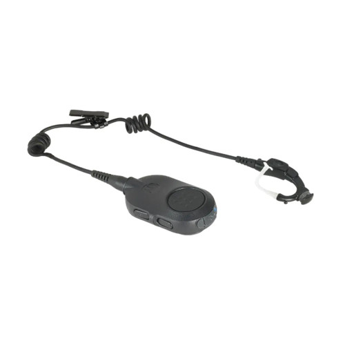 Motorola NTN2570 Earpiece with 12" cable and push-to-talk pod (For Enh Oper Critical Wirelss with Touch Pairing)
