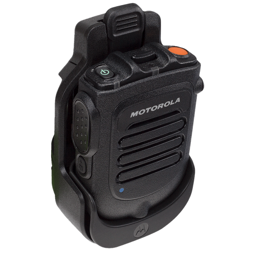 Motorola RLN6562 Operations Critical Wireless Remote Speaker Microphone with Battery and Belt clip and Dual Unit Charger