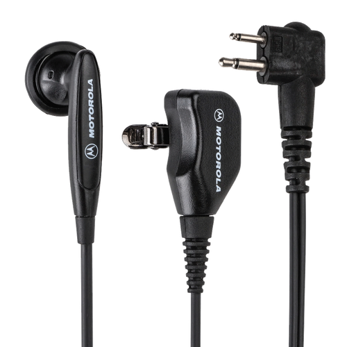 Motorola PMLN4294 Earbud with Microphone & PTT Combined