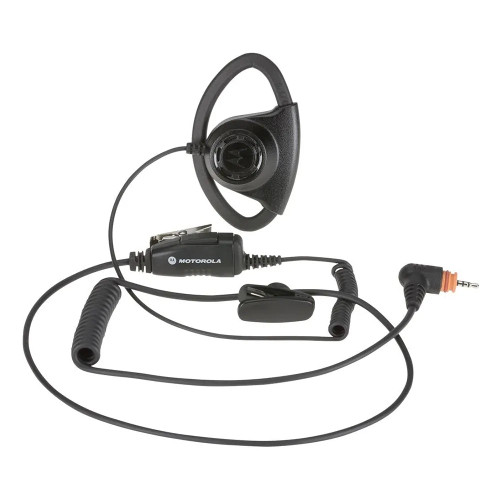 Motorola PMLN7159A Adjustable D-Style Earpiece, In-Line Mic & PTT