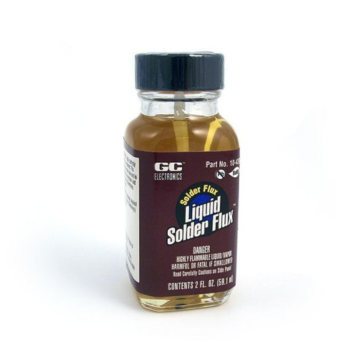 10-200 LIQUID SOLDER FLUX, 2-OZ BOTTLE