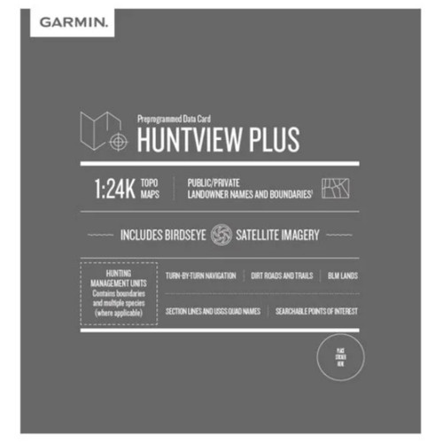 Garmin New OEM Garmin HuntView Plus Maps Mississippi 2022, 010-12605-06