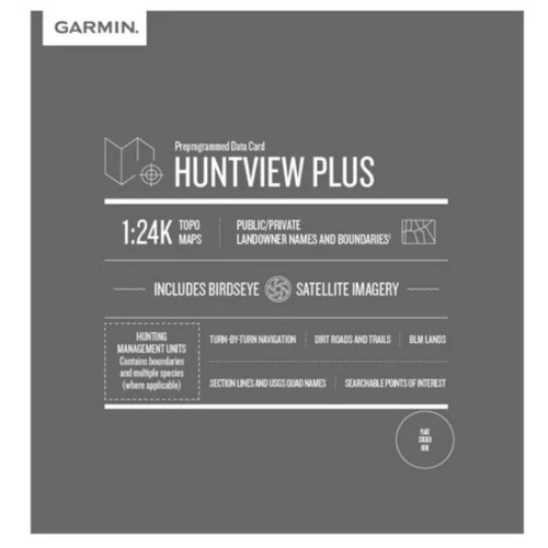 Garmin New OEM Garmin HuntView Plus Maps California South 2022, 010-12604-06