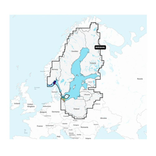 Garmin New OEM Baltic Sea - Marine Charts, 010-C1273-00