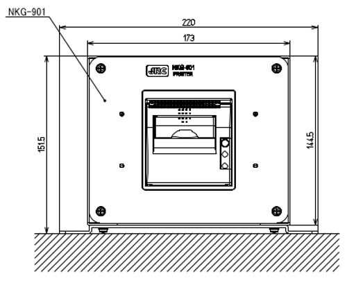 JRC Printer for NCR-380/JHS-770S/780D/JSS-2150/JFE-380/680