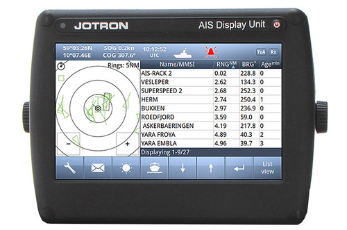 Jotron 85400 Tron AIS TR-8000 Display Unit