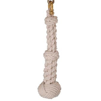 WEEMS & PLATH Off-White Lanyard for #7000 & #8000 Brass Bells