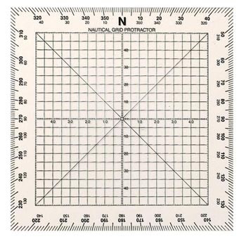 WEEMS & PLATH 5" Square Protractor