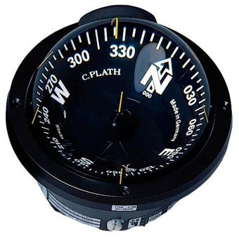 WEEMS & PLATH C Plath Venus H Compass 5° Card, Black, Type 2795