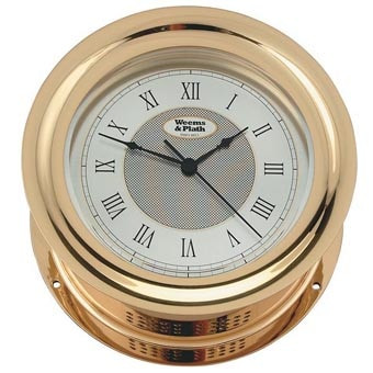 WEEMS & PLATH Anniversary Quartz Ship's Bell Clock