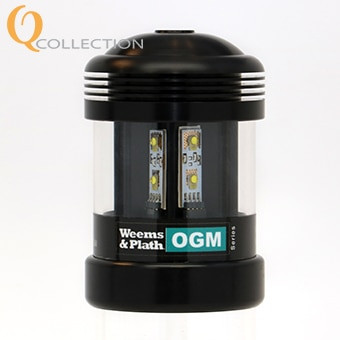 WEEMS & PLATH Q Steaming/Anchor DELUXE LED Nav Light in Black