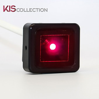 WEEMS & PLATH KIS Multi-Purpose Light with Red LED and Black Housing