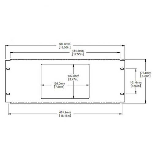 R.M Young 26880 RACK MOUNTING PANEL