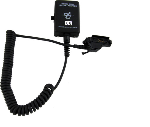 David Clark 18652G-57 HEADSET ADAPTER C7053