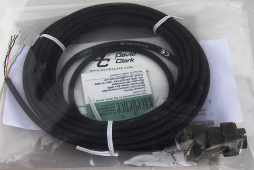 David Clark 18747G-06 CORD ASSY,RADIO INTFC C3821