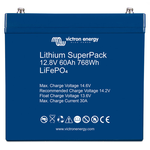 Lithium SuperPack 12V, 8V/60AH (M6)