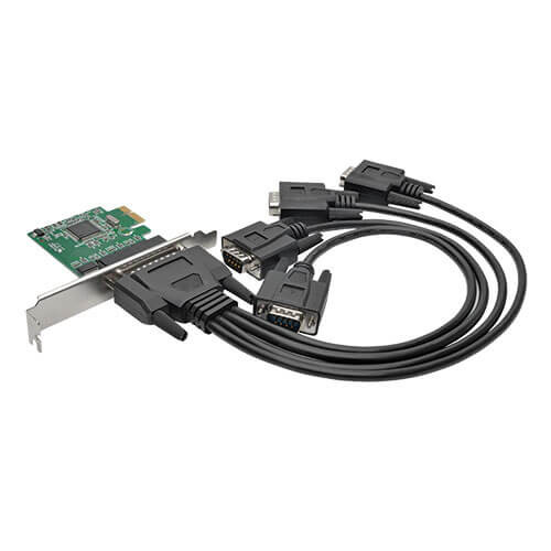 Eaton PCE-D9-04-CBL - 4 PORT RS232 PCI EX CRD BRK CB