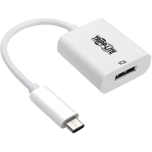 Eaton U444-06N-DP8W - USB-C TO DP ADAPTER, 8K, WHITE