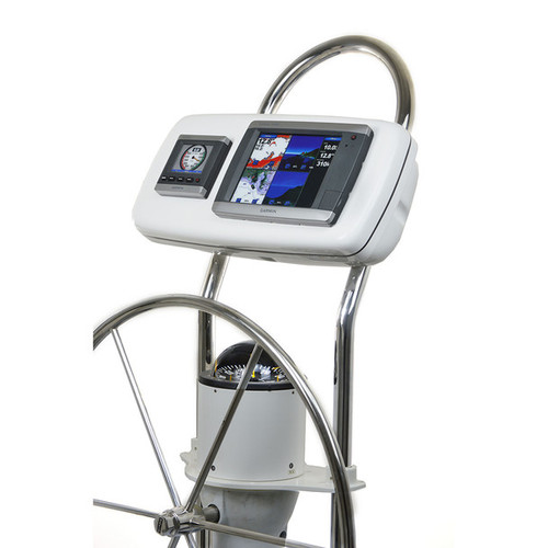 NavPod SystemPod Pre-Cut for Garmin GPSMAP 6008/6208 on the right *AND* extra space on the left for 12? wide guard