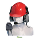 Entel CHP450HD/DX Double ear-cup defender with large PTT (hard hat use only)