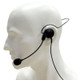 Entel CHP1/750 Lightweight single earpiece headset with in-line PTT