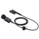 Icom HM163MC Lapel mic with 2.5mm earphone jack