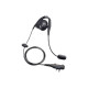 Icom HS94LWP Earhook headset with boom microphone with 2-pin screw down connector for hands-free operation.
