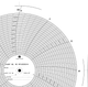 Graphics Control 31504239 MC-AMERICAN METER MC  MP-20000-1H Circular Charts