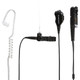 Motorola PMLN7269 2-WIRE SURVEILLANCE KIT W/QUICK DISCONNECT CLEAR ACOUSTIC TUBE,BLACK