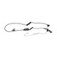Motorola PMLN8191A AUDIO ACCESSORY-EARPIECE,1-WIRE ENH CLEAR TUBE EARPIECE, 2.5MM SINGLE PIN, ANGLED