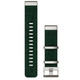 Garmin New OEM QuickFit® 22 Watch Straps Jacquard-weave Nylon Strap Pine Green, 010-13008-00