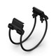 Garmin New OEM QuickFit® 22 Bungee Mount 22 mm QuickFit Band Mounts with Adjustable Bungee Cord, 010-13249-01