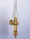 WEEMS & PLATH Foresti Brass Oil Lamp #2026P.LT
