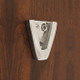 WEEMS & PLATH Wall Bracket (Nickel) for 4" Nickel Bell #4040N
