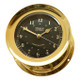 WEEMS & PLATH Atlantis Premiere Quartz Ship's Bell Clock, Black Dial