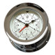 WEEMS & PLATH Chrome Plated Atlantis Time & Tide Clock