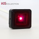 WEEMS & PLATH KIS Multi-Purpose Light with Red LED and Black Housing