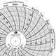Graphics Control Chart 313 Circular Paper Chart, 1 day, PK60